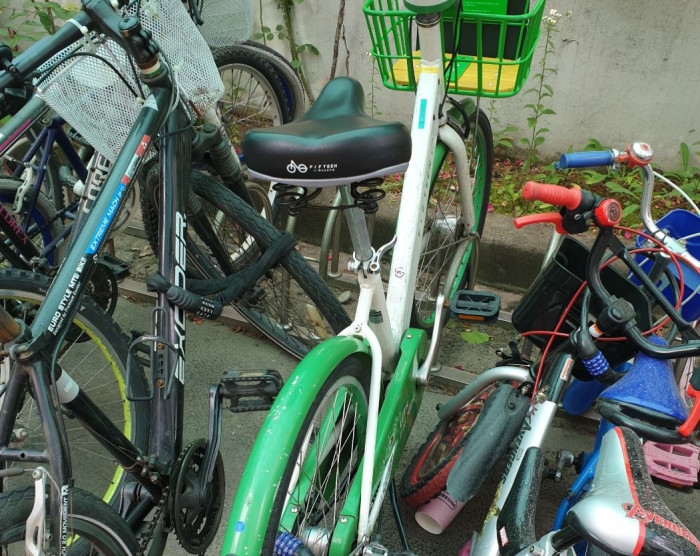 버려지는 피프틴 자전거. 도난당하거나 분실되는 피프틴 자전거는 2010년 고양시가 공공자전거 사업을 시작한 이래로 무려 976대에 이르는 것으로 나타났다. 1년에 약 100대 꼴사진 = ‘일산아지매’ 카페에서 가져옴.