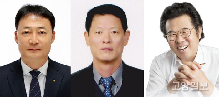 (왼쪽부터)장동욱 ㈜일산커뮤니케이션 대표, 권칠문 ㈜우리집열린마당 대표, 권영기 ㈜더채움 대표.